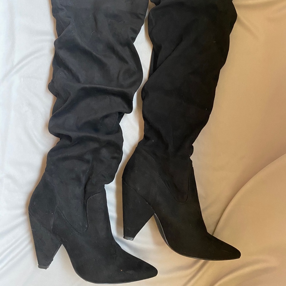 Ruffled Boots